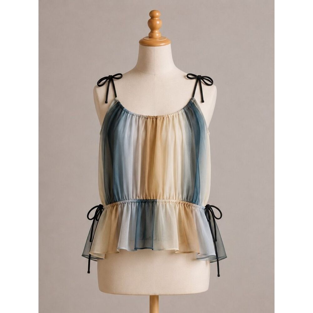 H&M ombre spaghetti strap top